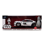 JADA Star Wars 1:24 2021 Dodge Charger SRT Hellcat mudelauto figuuriga, 9336478314R00