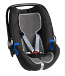 AIRCUDDLE turvaistme kate (group 0) COOL SEAT, smoke, CS-0-SMOKE