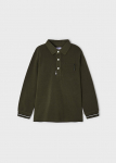 MAYORAL pikkade varrukatega polo s&auml;rk 5A, forest, 122 cm, 4175-56