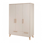 ROBA kolmeukseline kapp JIL, Cashmere/Chestnut, 1633876