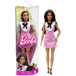 BARBIE Fashionistas nukk roosa kleidiga, HTJ06