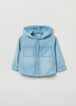 OVS BOY9-36M SHIRTS L/S 2M 12-18 BLUE 001819392