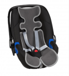 AIRCUDDLE universaalne turvaistme kate (All in One) COOL SEAT, smoke, CS-A-SMOKE