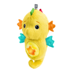 BABY EINSTEIN rahustav pehme m&auml;nguasi Seahorse Soother, kollane, 17400-000