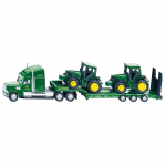 SIKU 1:87 komplekt veoauto+treiler+JD traktor 2tk, 1837