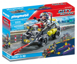 PLAYMOBIL CITY ACTION Tactical Unit Multi-Terrain Quad, 71147