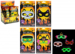 HAUNTED HOUSE valgust helendav Halloween mask, assortii, 979040