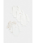 MOTHERCARE pikkade varrukatega bodi, 5tk., FC159