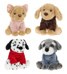 KEEL TOYS pehme kutsikas dressipluusiga, assortii 18cm, EP3560