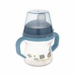 CANPOL BABIES tass silikoontilaga, FirstCup BONJOUR PARIS, 6m+, 150ml, sinine, 56/612_blu
