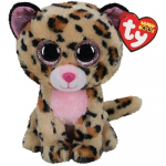 TY Beanie Boos leopard LIVVIE pruun/roosa, TY36367