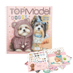TOP MODEL kleebiste raamat Dress Me Up Doggy, 12966