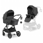 HAUCK jalutusk&auml;ru VISION X SET 2in1, Melange Black, 165232