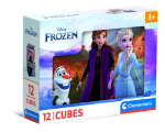 CLEMENTONI FROZEN pusle, 12 tk, 41192