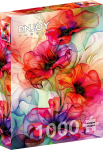 ENJOY PUZZLE pusle V&auml;rvik&uuml;llane lillevoog, 1000 tk, 68 &times; 48 cm, Enjoy-2304
