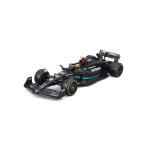 BBURAGO 1:24 automudel koos v&auml;ljapanekukarbiga F1 Mercedes-AMG F1 W14 E Performance, 18-28028