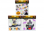 HAUNTED HOUSE Halloween geelkleebised akendele, assortii, 976239