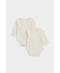 MOTHERCARE pikkade varrukatega bodi, 2 tk., EB666