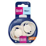LOVI silikoonist d&uuml;naamiline lutt Prime, Coconut/ Ivory,  18+m, 2 tk.,  34/403