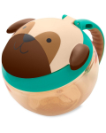 SKIP HOP sn&auml;kitops ZOO, pug, 12m+, 222ml, 9L510610