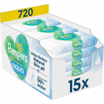 PAMPERS Niisked salvr&auml;tikud Harmonie Aqua, 15x48 tk, 81773414