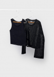 MAYORAL pikkade varrukatega pluus ja varrukateta t-s&auml;rk, black, 6.161-67, cm