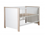 ROBA muudetav voodi OLAF, 70x140 cm., White/Luna elm, 1911777