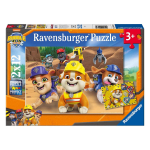 RAVENSBURGER PUZZLE pusle Rubble & Crew, 2x12 tk, 12004167 2