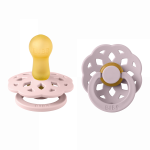 BIBS lutt lateks, 0-6m, 2 tk., Blossom / Dusky Lilac