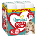 PAMPERS p&uuml;ksm&auml;hkmed 6 suurus 15kg+, 132 tk, 81748893