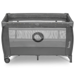 LIONELO reisivoodi-maneež STEFI PLUS, Grey multicolor, LO-STEFI PLUS