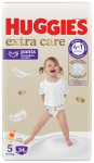 HUGGIES p&uuml;ksm&auml;hkmed, EXTRA CARE, Suurus 5, 12-17kg, 34tk,2659731