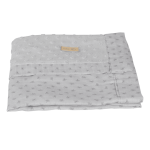 ROBA t&auml;piline tekk LIL PLANET, 80x80 cm, Silver grey, 306111G227