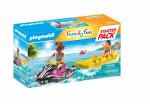 PLAYMOBIL FAMILY FUN Stardikomplekt Veeskuuter banaanipaadiga, 70906