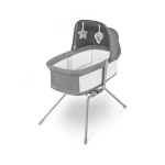 LIONELO reisivoodi-h&auml;ll MALIN, Grey stone, LO-MALIN