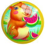 JOHN Capybara vin&uuml;&uuml;lpall, 230 mm, 50166