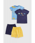 MOTHERCARE t-s&auml;rk, l&uuml;hikesed p&uuml;ksid, 4tk., HD071