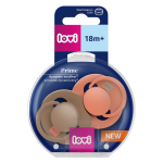 LOVI silikoonist d&uuml;naamiline lutt Prime, Granola/Orange,  18+m, 2 tk.,  34/411