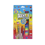 SCENTOS geelpliiatsid ja 2 kleebiselehte, 21032