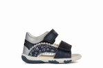 GEOX sandaalid navy/silver, B1538A-010AJ-C0673