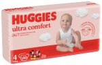 HUGGIES m&auml;hkmed ULTRA COMFORT 4, 50 tk., 2574741