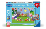 RAVENSBURGER PUZZLE pusle Peppa Pig, 2x24 tk, 12004018 7