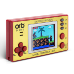 Orb Retro kaasaskantav m&auml;ngukonsool, 150 m&auml;ngu, OR-RETARCCTL