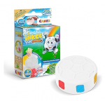 INKEE kolmes v&auml;rvitoonis vannipomm Foamy Football, 45176EN