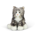 ANIMIGOS pehme m&auml;nguasi Grey Fluffy Cat, 26cm, 38604