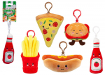 SOFTLINGS FOODIES pl&uuml;&uuml;sist ripats Fast Food, 12 cm, assortii, 456186