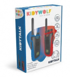 KIDYWOLF kahesuunaline raadioside komplekt lastele ja t&auml;iskasvanutele, sinine/punane, kuni 6 km, KIDYTALK-BR