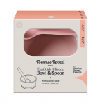 TOMMEE TIPPEE silikoonist kauss iminapaga ja lusikas, 448747