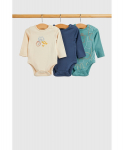 MOTHERCARE pikkade varrukatega beež s&auml;rk 3 tk., IF477