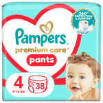 PAMPERS Premium Care p&uuml;ksm&auml;hkmed, suurus 4, 9-15kg, 38 tk, 81750548